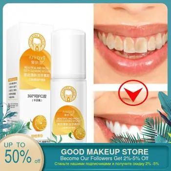 

Quick-acting Whitening Teeth Toothpaste Orange Scent Bleach Oral Hygiene Remove Tobacco Stains Clean Yellow Teeth Freshpaste