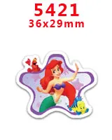 Кабошоны 30 шт мультфильм плоское украшение из смолы pr 6640 - Цвет: 5421