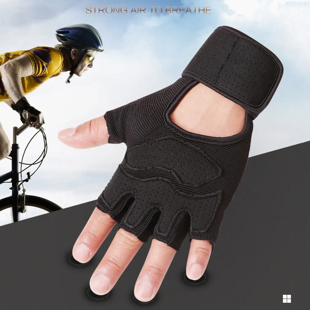 

Fitness Gloves Half Finger Men And Women Equipment Gloves Outdoor Sports Anti-Skid Wear Protective Gloves