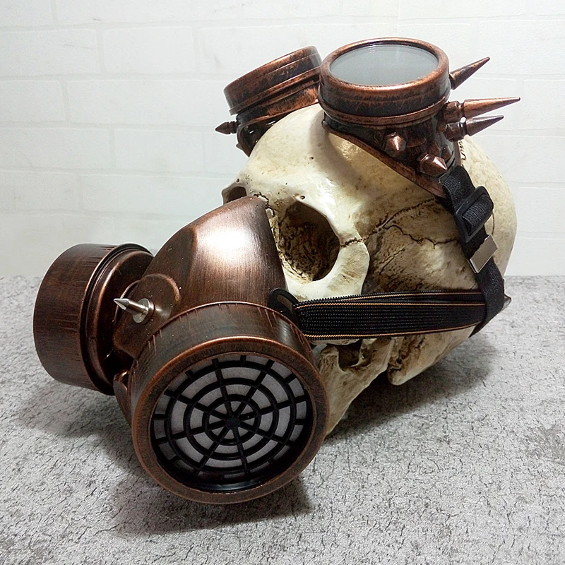 

Custom magic card riding steam punk creative industrial mask, retro goggles, goggles, haze, Halloween cos props
