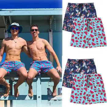 

Men's Surf Board Shorts Summer Beach Shorts Pants Swiming Trunks Beachwear Short Bathing Swim Swimsuit