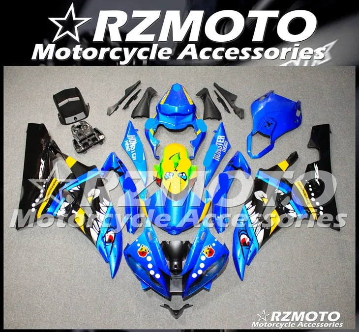 ABS мотоцикл обтекатель комплект для YAMAHA YZF R6 2006-2007 год кузов литьевая форма Магазин № 1706