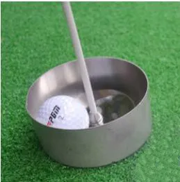 4CM PGM Кубок для гольфа 304 Нержавеющая сталь зеленая чашка 2 см(4 см) для мальчиков и девочек DB002 - Цвет: 4CM