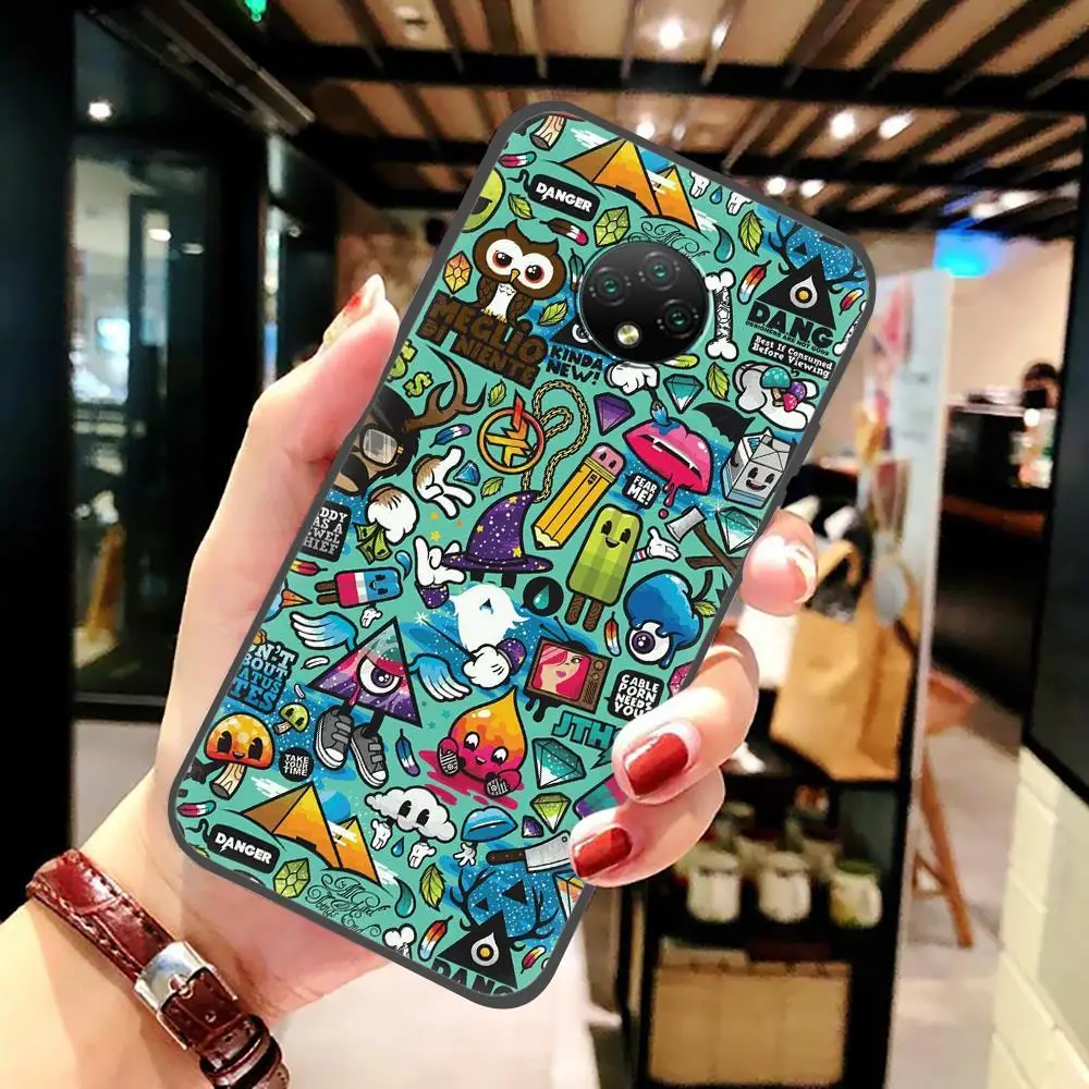 Gift luxury Phone Case For Doogee X95 Anti-dust Cover Original Fashion Beautiful Glitter Back Cover mobile phone cases with card holder