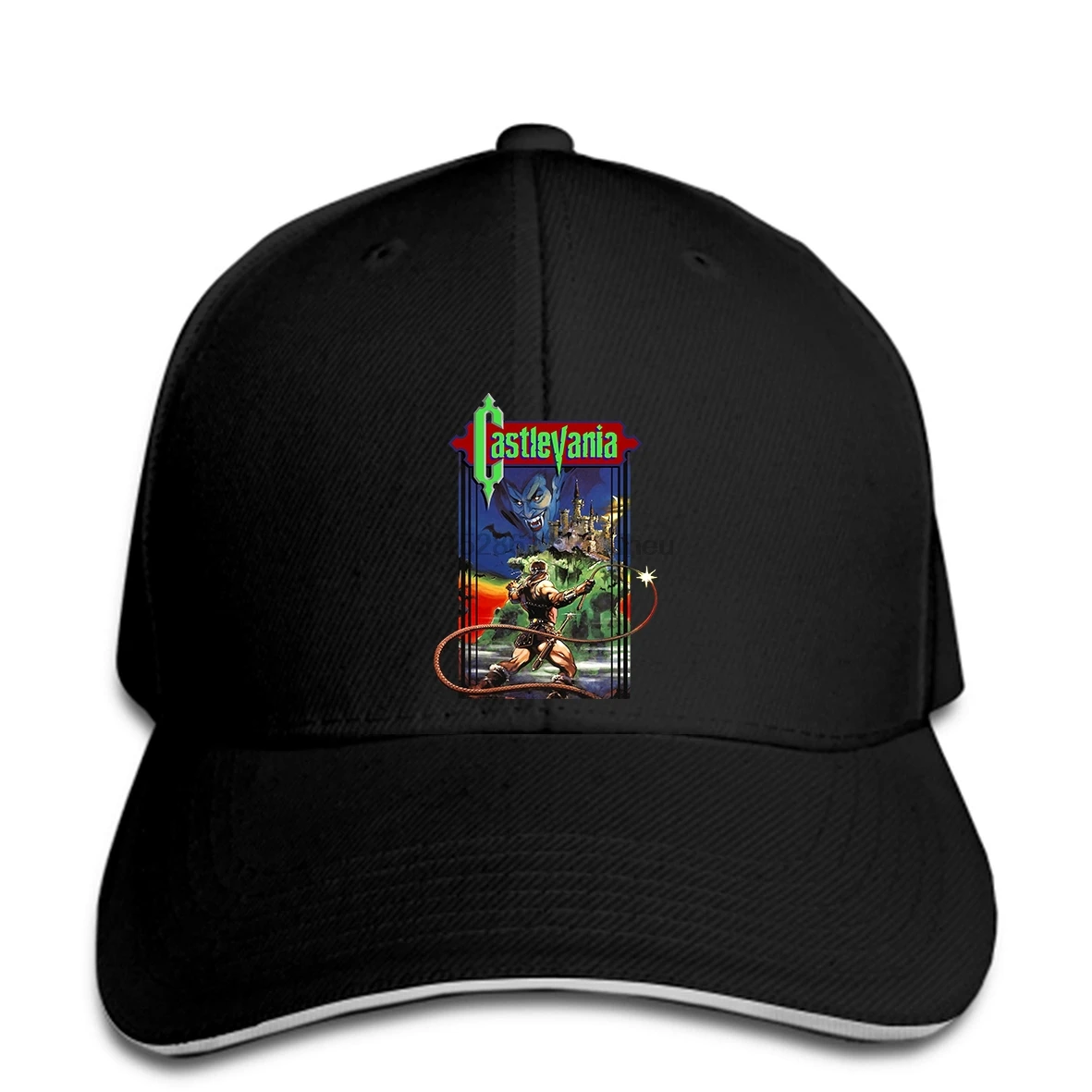 CASTLEVANIA для мужчин Черная бейсбольная кепка USA EN1 snapback шляпа с остроконечным