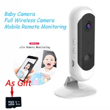 Мобильный дистанционный мониторинг детский монитор HD WiFi авто слежение ip-камера домашняя камера безопасности батарея камера Питание от батареи ребенок