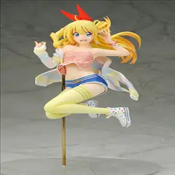 23 см аниме Miss Big Kirisaki Chitoge Nisekoi фигурка игрушки коллекция кукла для подарков