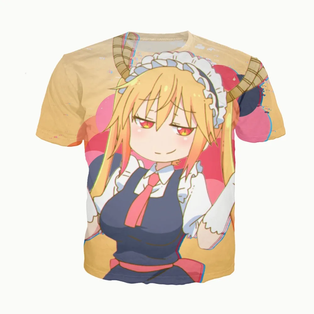 SONSPEE, мужская, женская, унисекс Толстовка, 3D принт, Miss Kobayashi's Dragon Maid, футболка с коротким рукавом, футболки, уличная футболка, T23