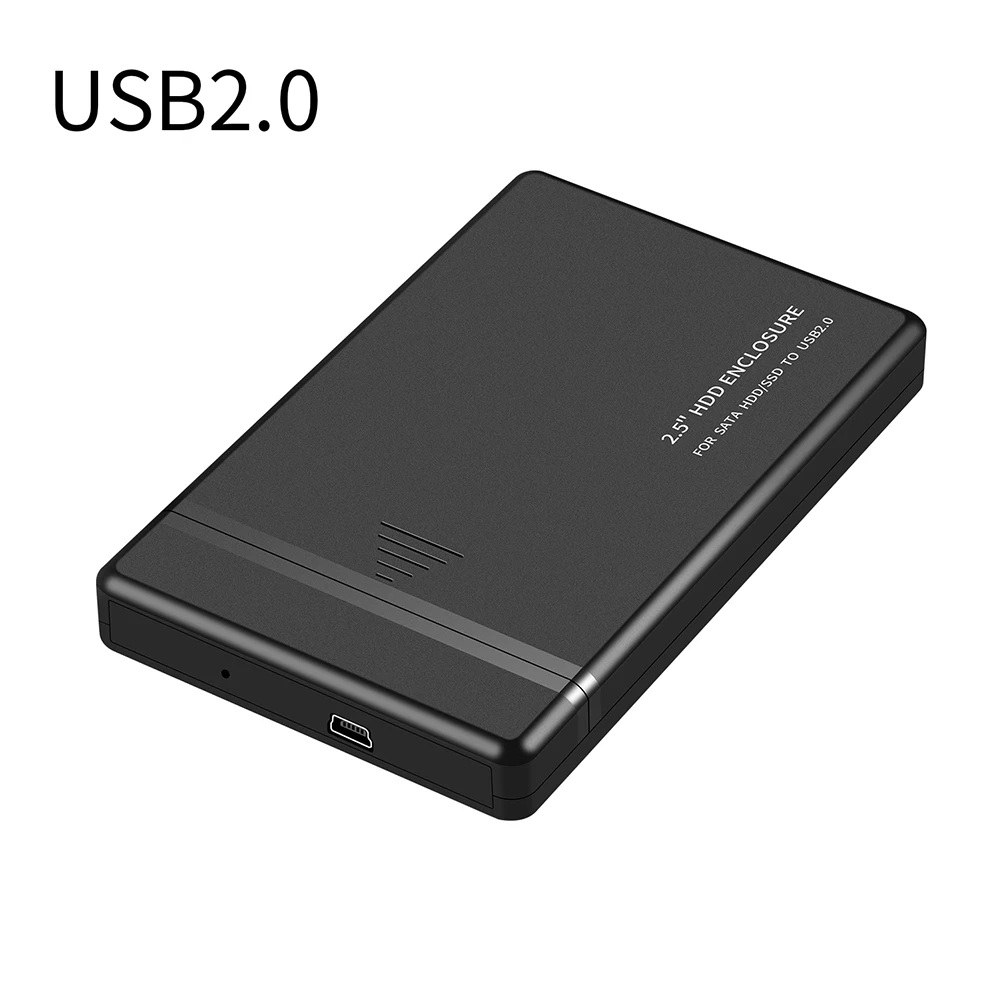 Чехол для жесткого диска 2,5 SATA на USB 3,0, корпус для жесткого диска SSD, коробка для жесткого диска type C 3,1, чехол с поддержкой UASP HD, внешний жесткий диск