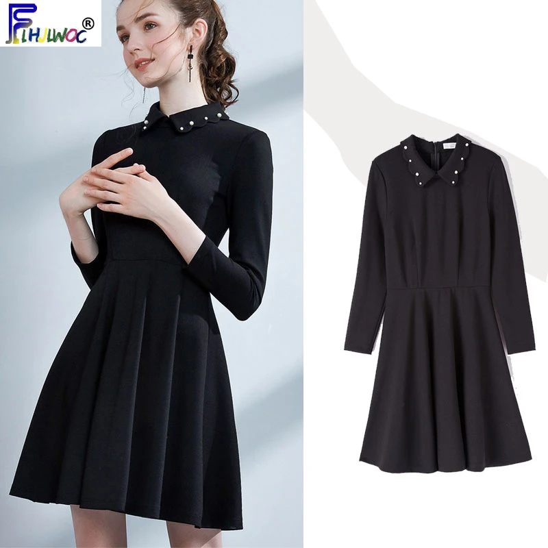 little black dress for winter