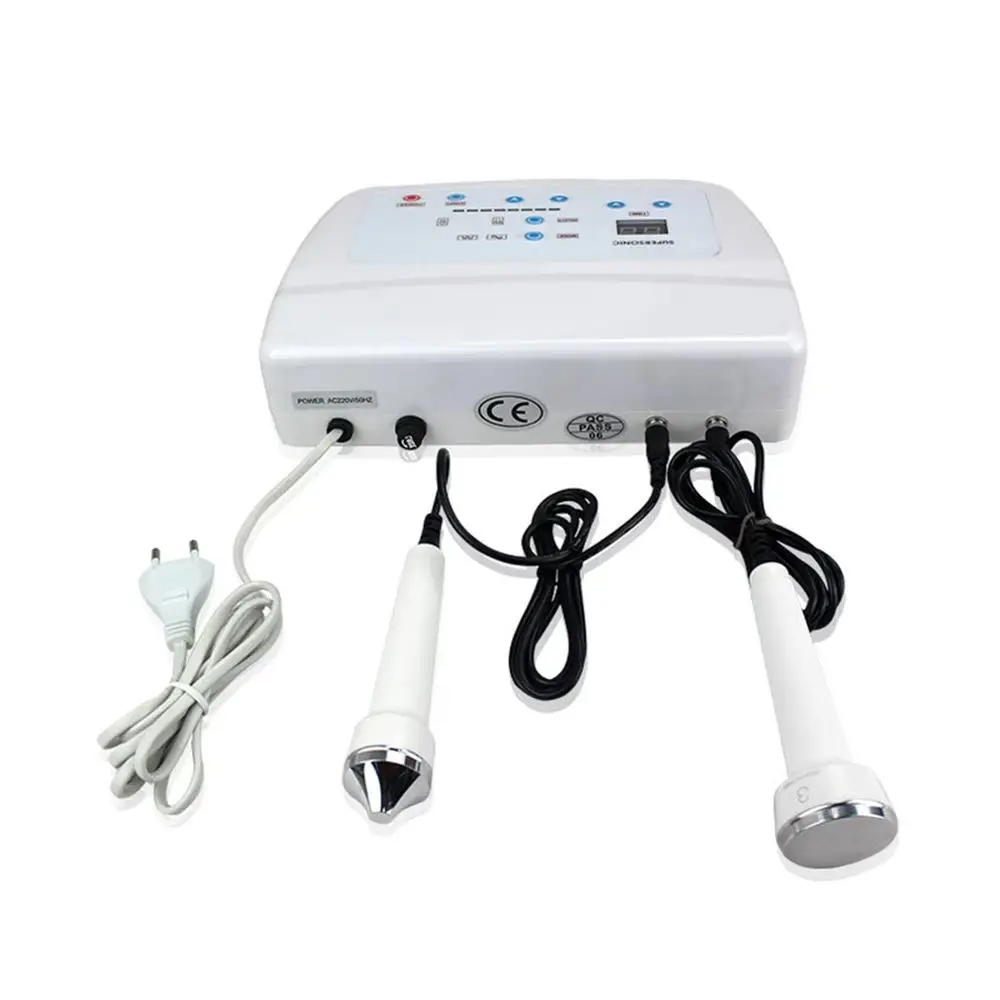

Ultrasonic Beauty Equipment Face Eye Lifting Firming Instrument Essence Introduction Instrument Double Head Beauty Instrument