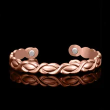 magnetic bracelet rose gold open Bracelet in Europe and the United States Yiwu small commodities on behalf of one hair