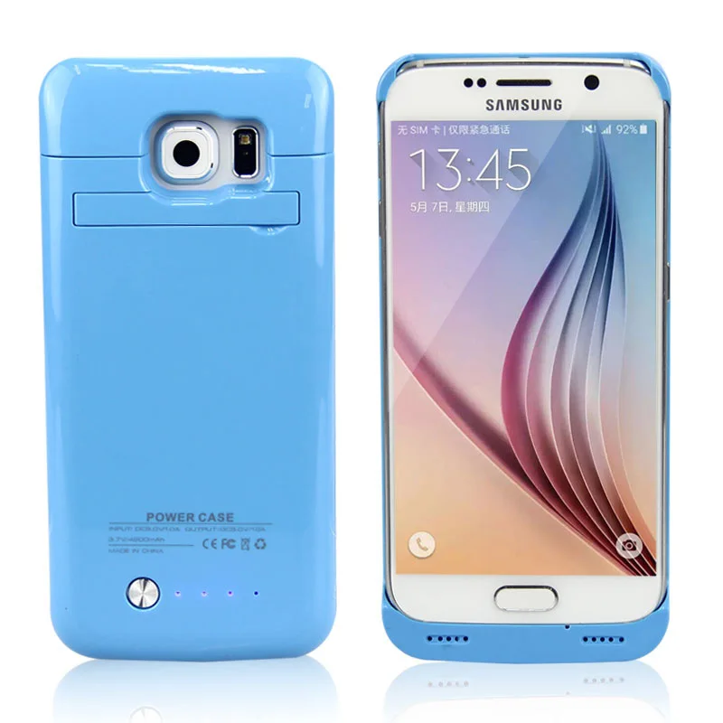 

Power Bank for Samsung S6 Edge 4200 MAh Protective Case Fast Clip Back Power Bank Mobile Phone