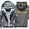 CCM Hoodies Camouflage sleeve Pullover Winter Jacket CCM Logo Sweatshirts Long Sleeve Coat 5