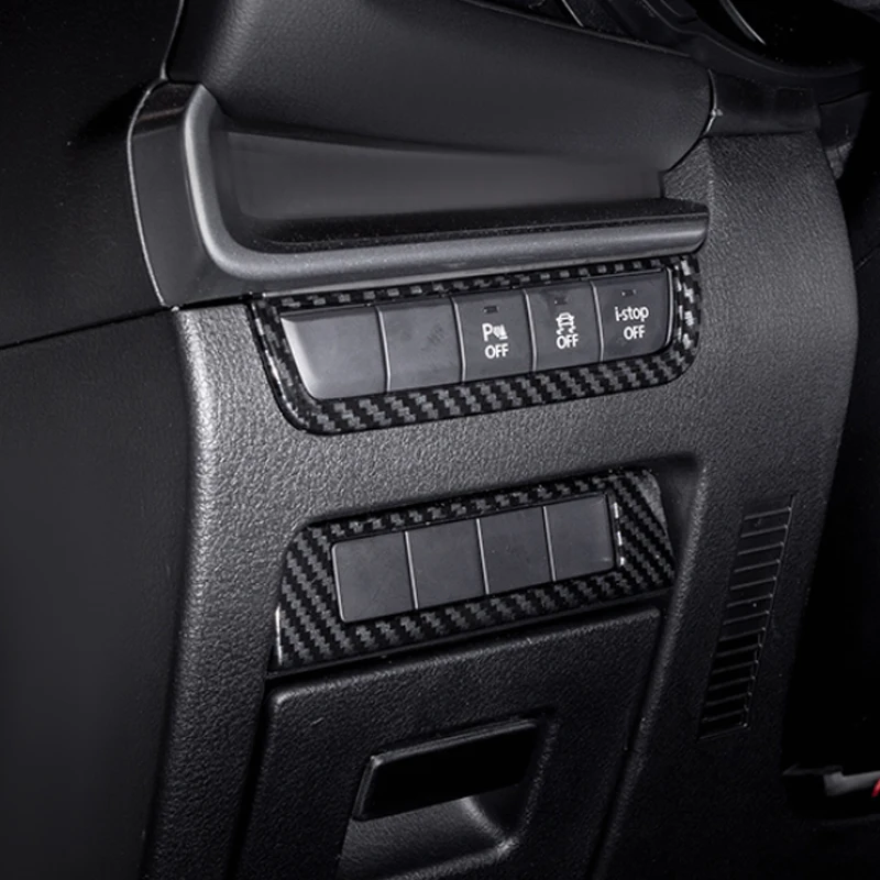 Автомобильный Стайлинг ABS хром для Mazda 3 BP-Н. В. Хедлинг Свифт крышка внутренний левый контроль наклейки с блестками аксессуары