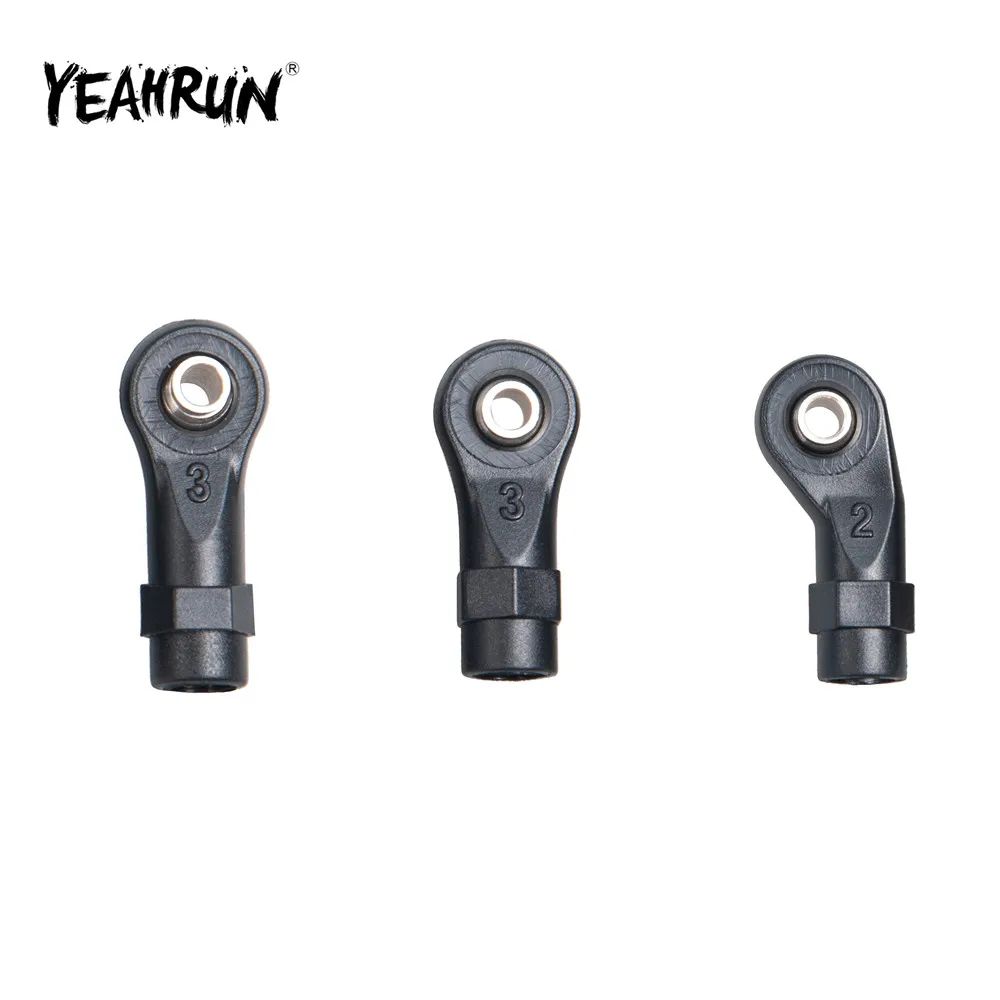YEAHRUN 5/10 шт. Пластик Соединительная тяга конец шарики шарнир для 1/10 TRAXXAS TRX-4 шаровой