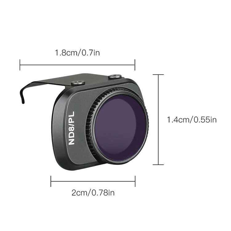 Buy Mavic Mini Accessories Lens Filters For DJI Mavic Mini Drone Adjustable Lens Protector CPL ND4 ND8 ND16 ND32 PL ND-PL Filter