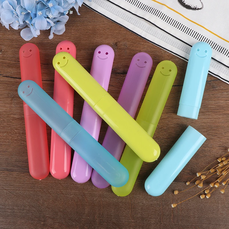 Portable Toothbrush Holder Protect Cover Case Travel Hiking Camping Brush Box