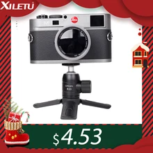 Мини телефон штатив Настольный смартфон крепление Клип держатель подставка w Съемная Ballhead для iPhone X/8/7 Plus huawei Xiaomi