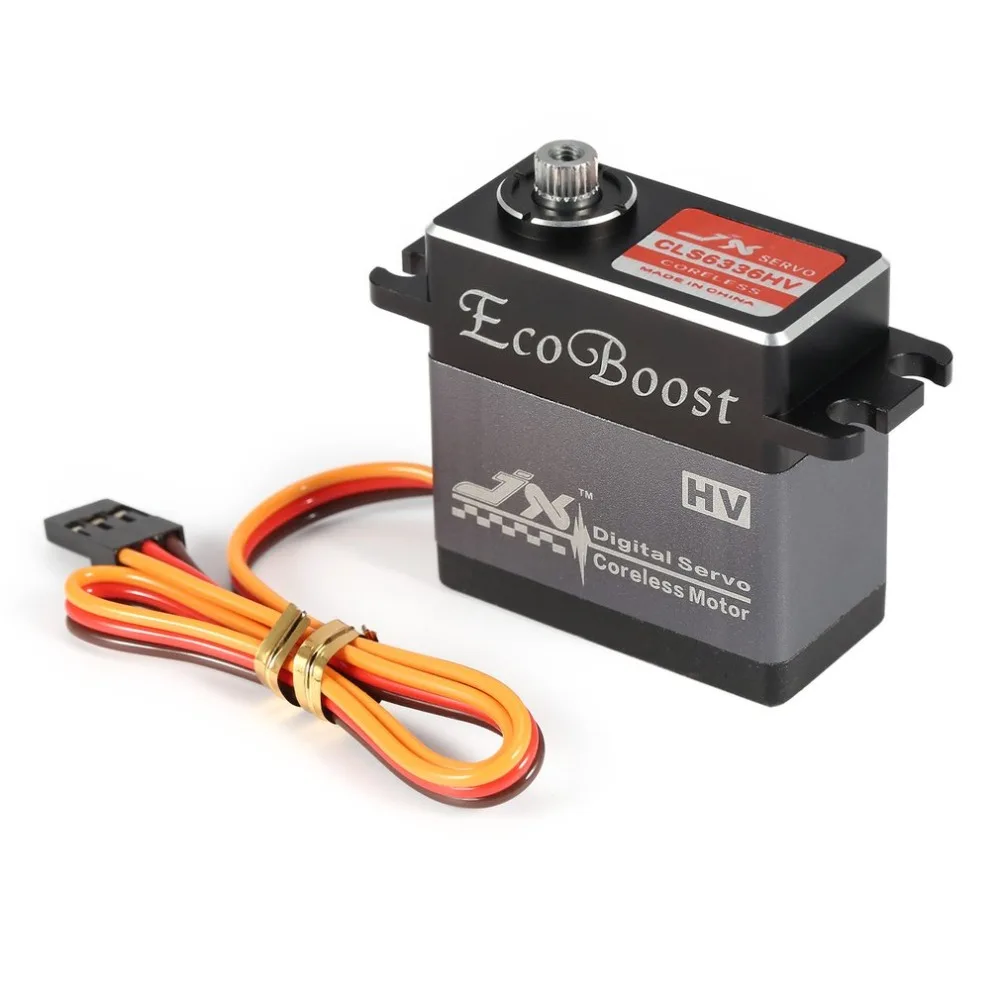 

Digital Coreless Servo Metal Gear Aluminium Shell Digital Coreless Servo for 1/8 RC Car 2000mm Fixed-Wing Airplane Toys Parts