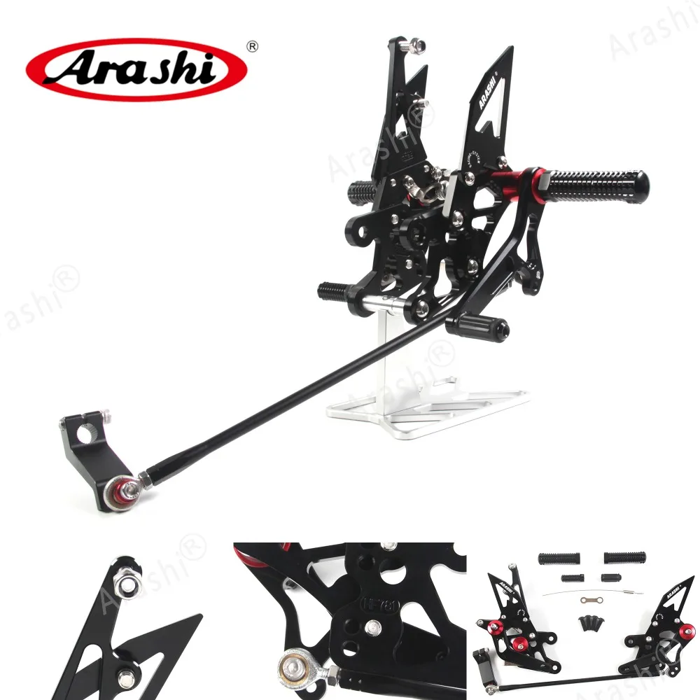 Араши регулируемая подножка подножки для YAMAHA FZ1 2006- Rider Rearset ФЗ 1 2007 2008 2009 2010 2011 2012 2013 FZ8