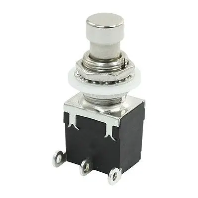 

3Pin SPDT Momentary Guitar Effects Stomp Foot Switch AC250V/2A 125V/4A