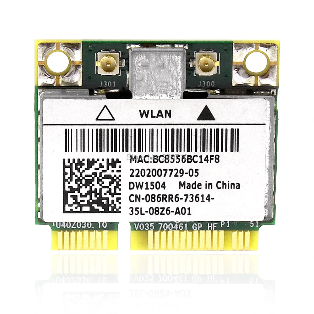 Карта для Dell Latitude E6530 Wi-Fi DW1504 802.11b/g/n WLAN BCM94313HMG2L 86RR6 | Компьютеры и офис