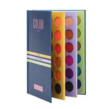 

New Fashion Eye Shadow Book Eye Shadow Palette Matte Lasting Eyes Makeup 72~35 Color Three-layer Book Style Make Up Cosmetic