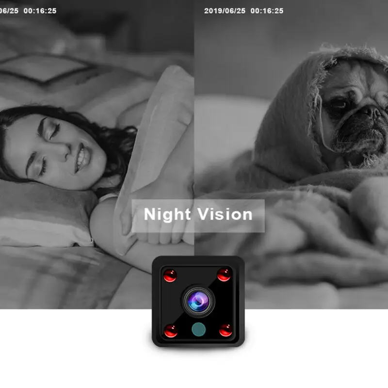 Мини WiFi камера HD 720 P/1080 P DVR камера видеокамера ночного видения камера детектива движения IP камера