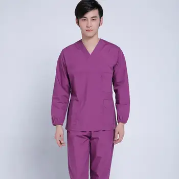 

New Reusable Wrap Around Gowns Long Surgical Surgeon Gown Medical Clothing Reinforced Protective Gown