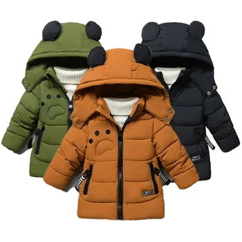 

Jacket For Kids Children's Winter Jacket Boys 2020 New Warm Toddler Cotton Padded Clothes Baby Thickened Cotton Padded Coat