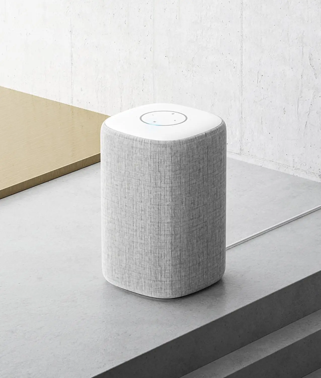 light grey Xiao mi Xiaoai HD Bluetooth динамик умный голосовой контроль mi jia mi Ai динамик умный дом Xiaoai приложение для Android Iphone - Цвет: light grey