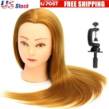 

Color hair head dolls for hairdressers synthetic head hairstyles Female Mannequin Head Hairdressing Styling Fiber Doll Head