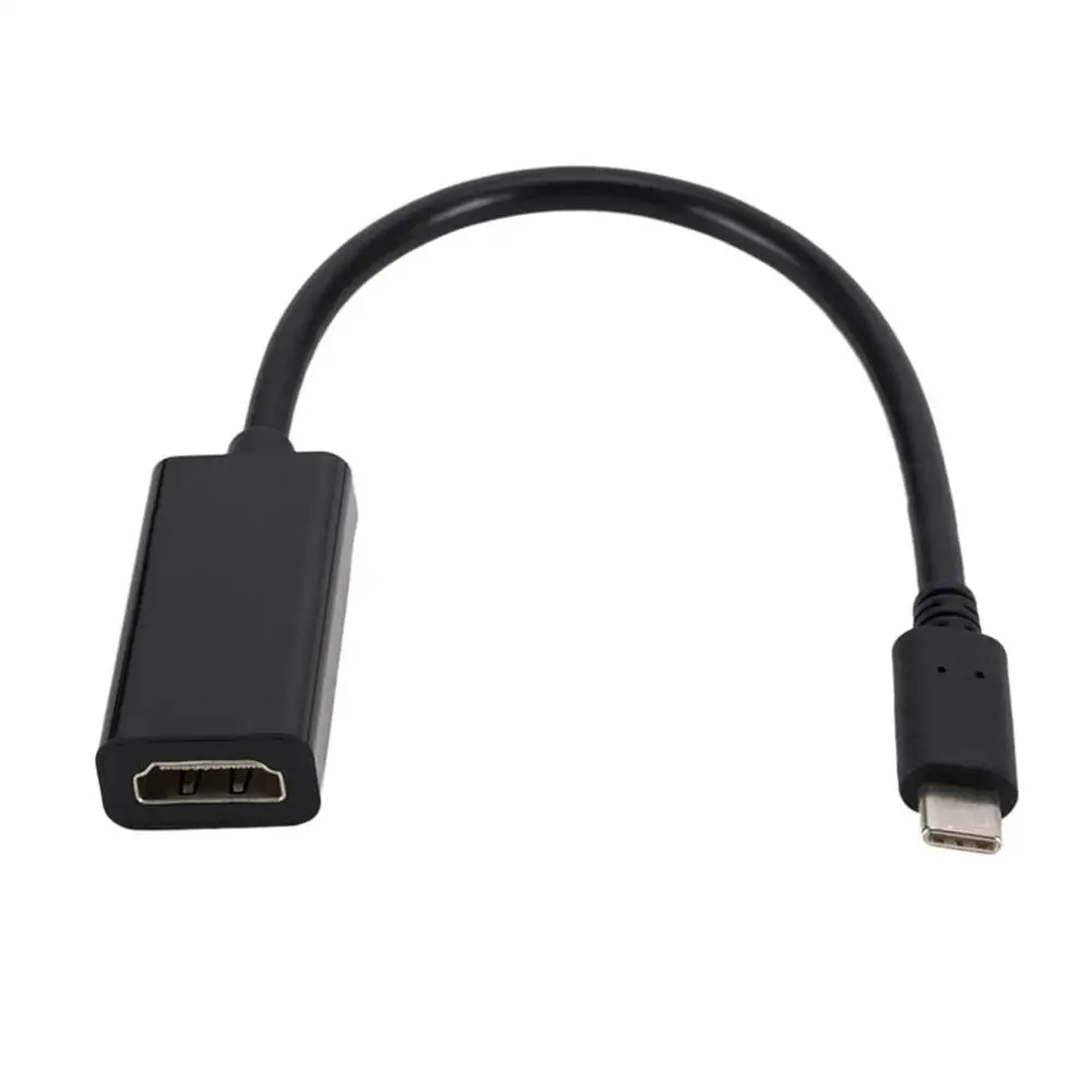 Usb type C к HDMI адаптер USB 3,1 USB-C к HDMI Мужской к женскому адаптеру конвертер HD телевизионная проекция адаптер