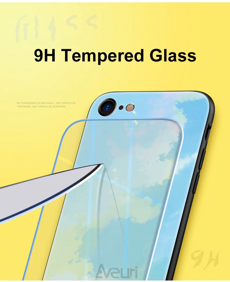 Стеклянный чехол для телефона iphone 11 Pro MAX XR X 7 Plus 6s 6 8 capa DIY ударопрочный стеклянный чехол для телефона iphone XS 5 5S SE на выбор