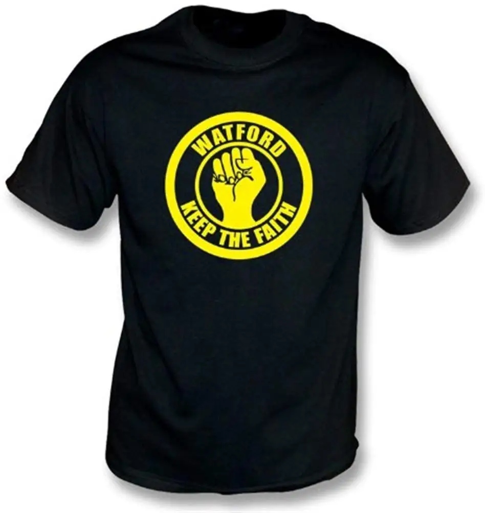 Рубашка FGHFG Watford Keep the Faith TFGHFG цвет черный |