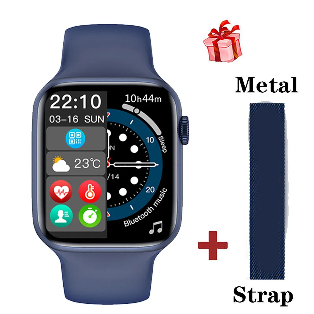 2022 IWO Series 7 Smart Watch W27 Bluetooth Call ECG Heart Rate Monitor Waterproof PK W26 W37 HW22 Smartwatch For Apple&Android 