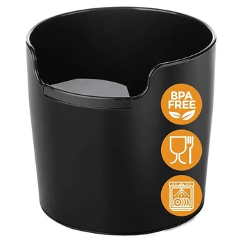 

1PC Residue Coffee Knock Box Shock-absorbent Espresso Waste Bin Without Handle Coffee Grounds Container Coffee Grind Knock Box 1