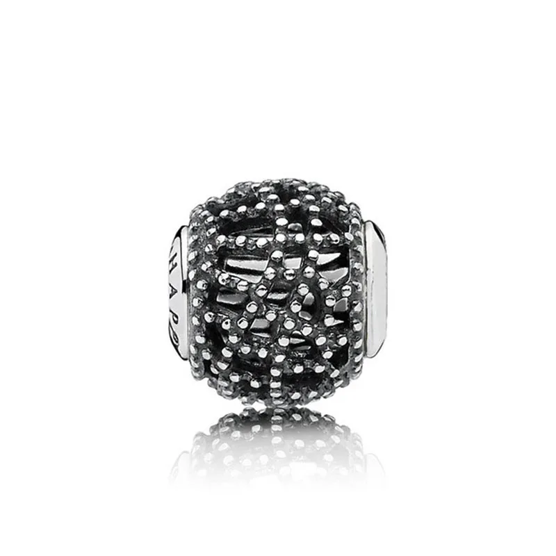 Розовое золото счастье с кубическим цирконием Бусины Fit Pandora Essence коллекция браслет 925 пробы серебро Шарм ювелирные изделия - Цвет: 3