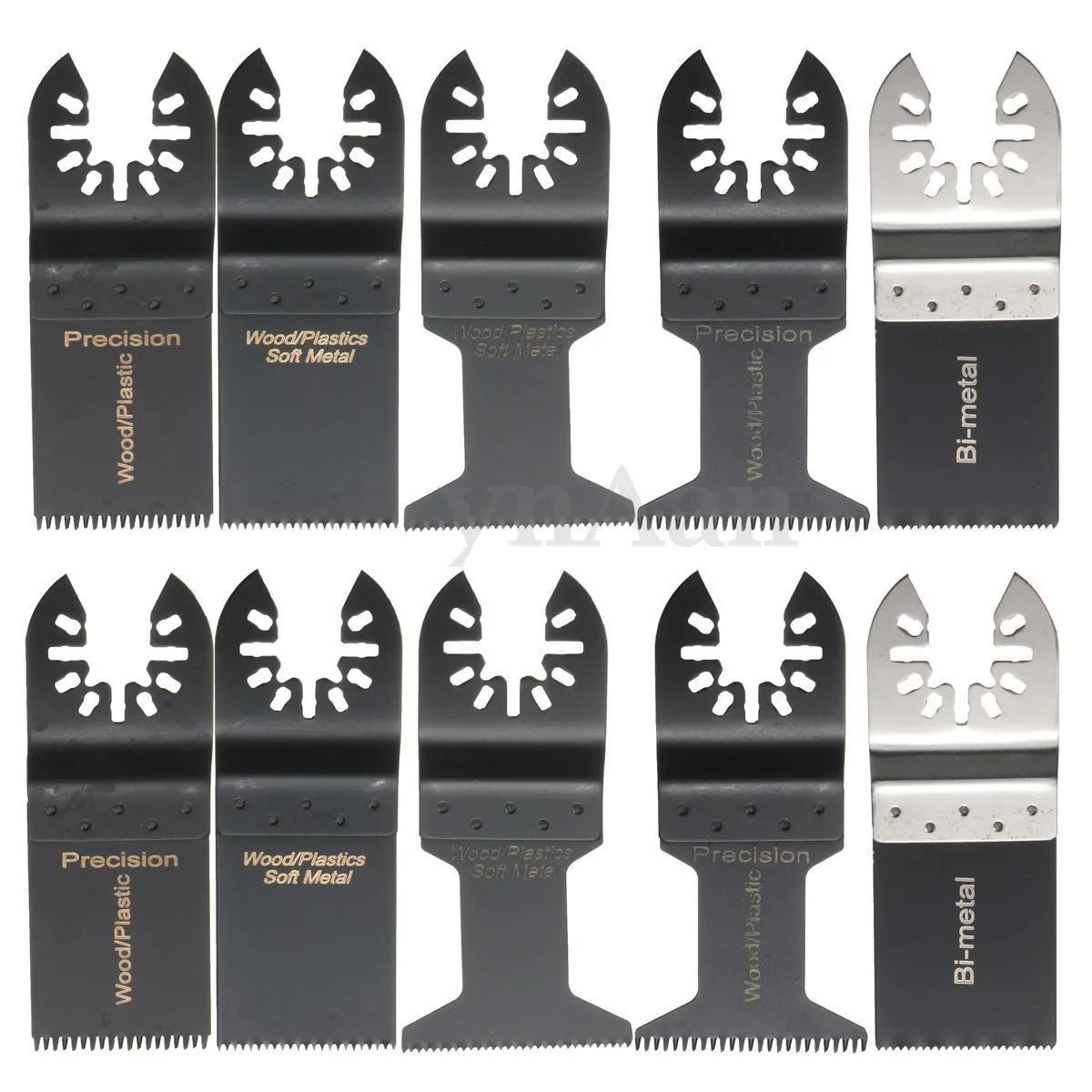 

10Pcs Multitool Saw Blade Oscillating Blade Multi Tool Saw For Renovator For Bosch,Fein Multimaster Wood Cutting Saws