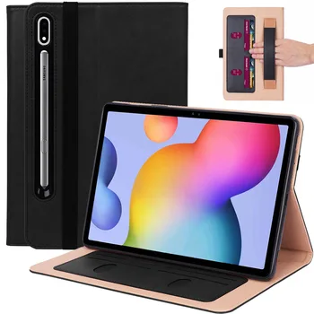 

Slim Shell Case for Samsung Galaxy Tab S7 Plus 12.4''Funda Auto Wake/Sleep Cover Stand Case for SM-T975 T970 T975 with Soft Film