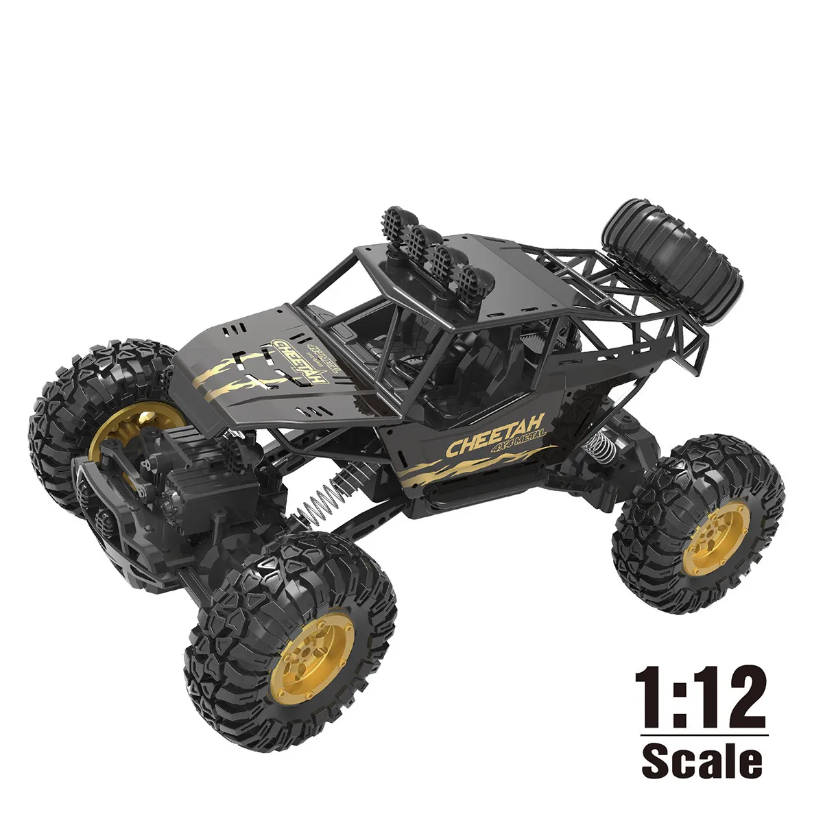 Высокая скорость 50 км/ч полномасштабная 1:12 4WD RC автомобиль сплав 2,4G RC багги игрушка скалолазание автомобиль на дистанционном управлении RTR