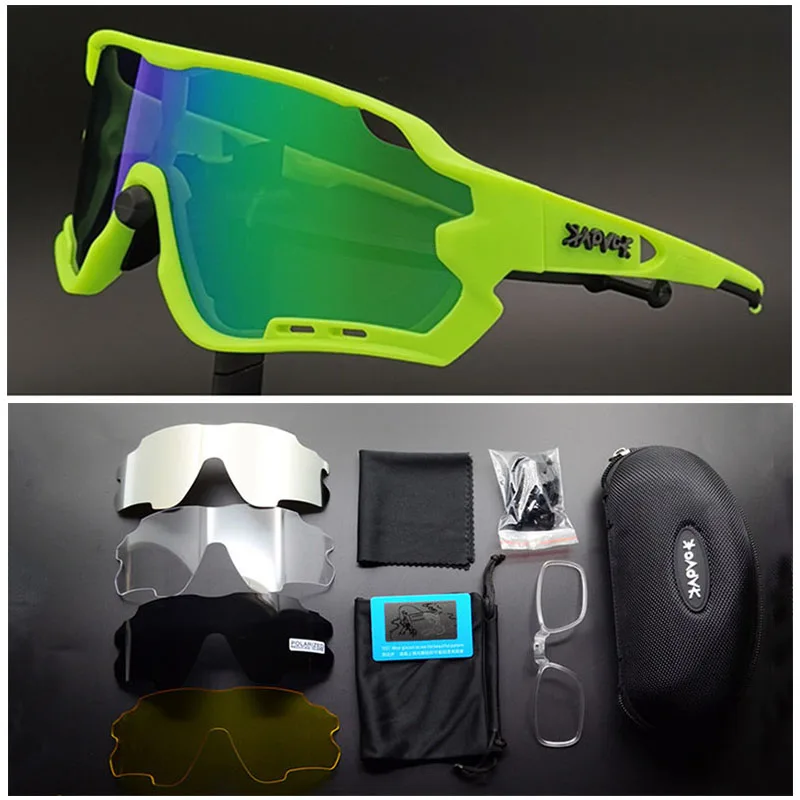 Фотохромные мужские и женские спортивные велосипедные очки с 5 линзами, солнцезащитные очки для бега, езды, Mtb, велосипедные очки, профессиональные очки для шоссейного велосипеда - Цвет: 09
