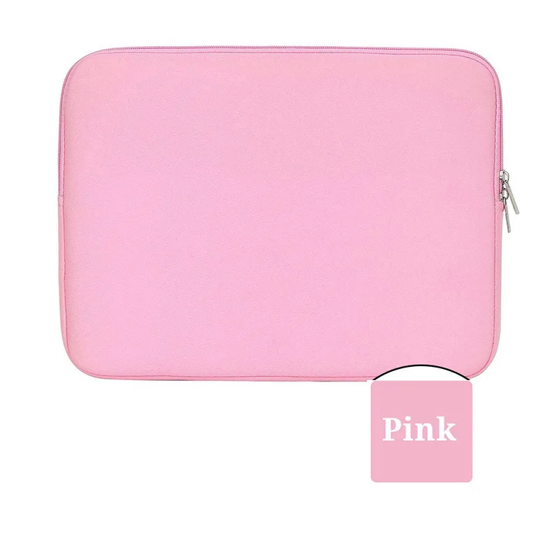 Pink With Чехол для ноутбука, планшета, чехол-сумка 1" 12" 1" 15" 15," для Macbook Pro Air retina 14 дюймов для Xiaomi huawei hp Dell - Цвет: Pink With
