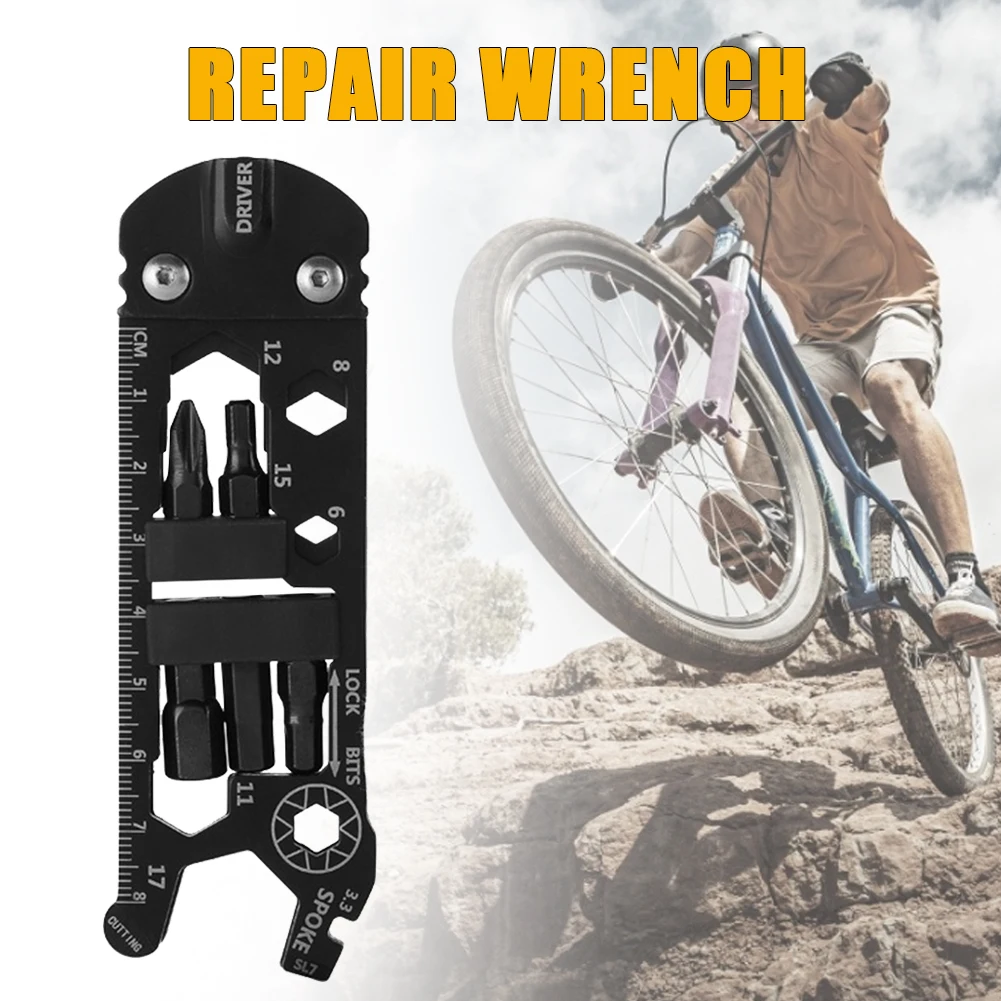 

Cycling Wrench Bicycle Multifunctional Portable Tool Innovative Bicycle Repair Kit For Road Bike Mtb Cyclings Repair Tool