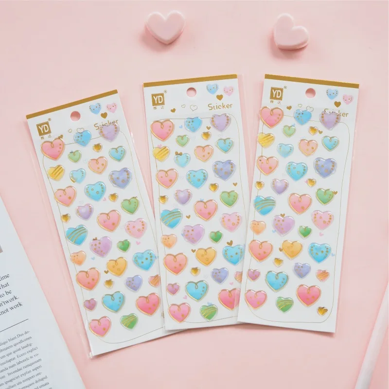 60Pcs Gilding Decorative Washi Stickers Scrapbooking Stick Label Diary Decor