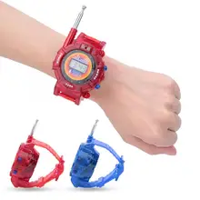 Детские Walkie Talkie Игрушки инновационные детские электронные двухсторонние радио часы-игрушка для родителей-ребенка ролевые игры интерактивная игрушка