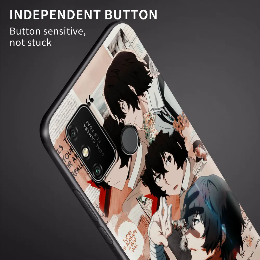 Bungo Stray Dog Anime Silicone Phone Case For Honor 8X 8A 8S 9A 9S 9C 9X 10 20 Lite 20 Pro 20S 20e Play 30i Cover Coque Fundas