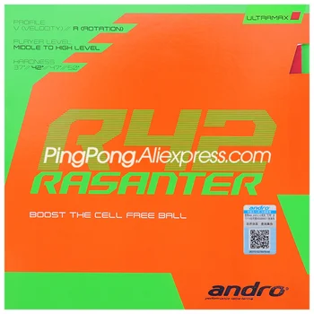 

Andro RASANTER R42 Table Tennis Rubber Pips-In Original Andro R42 Ping Pong Sponge