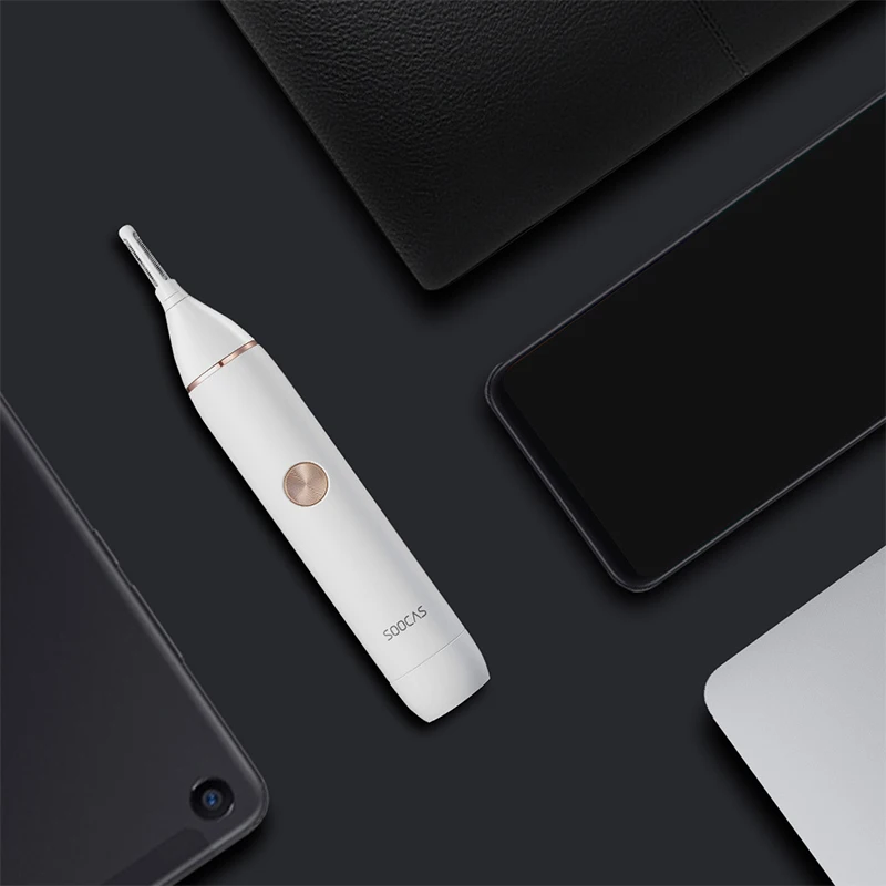 Xiaomi SOOCAS IPX5 Водонепроницаемый триммер для волос в носу и бровей острое лезвие для мытья тела минималистичный дизайн безопасная Очистительная отделка Личная Повседневная